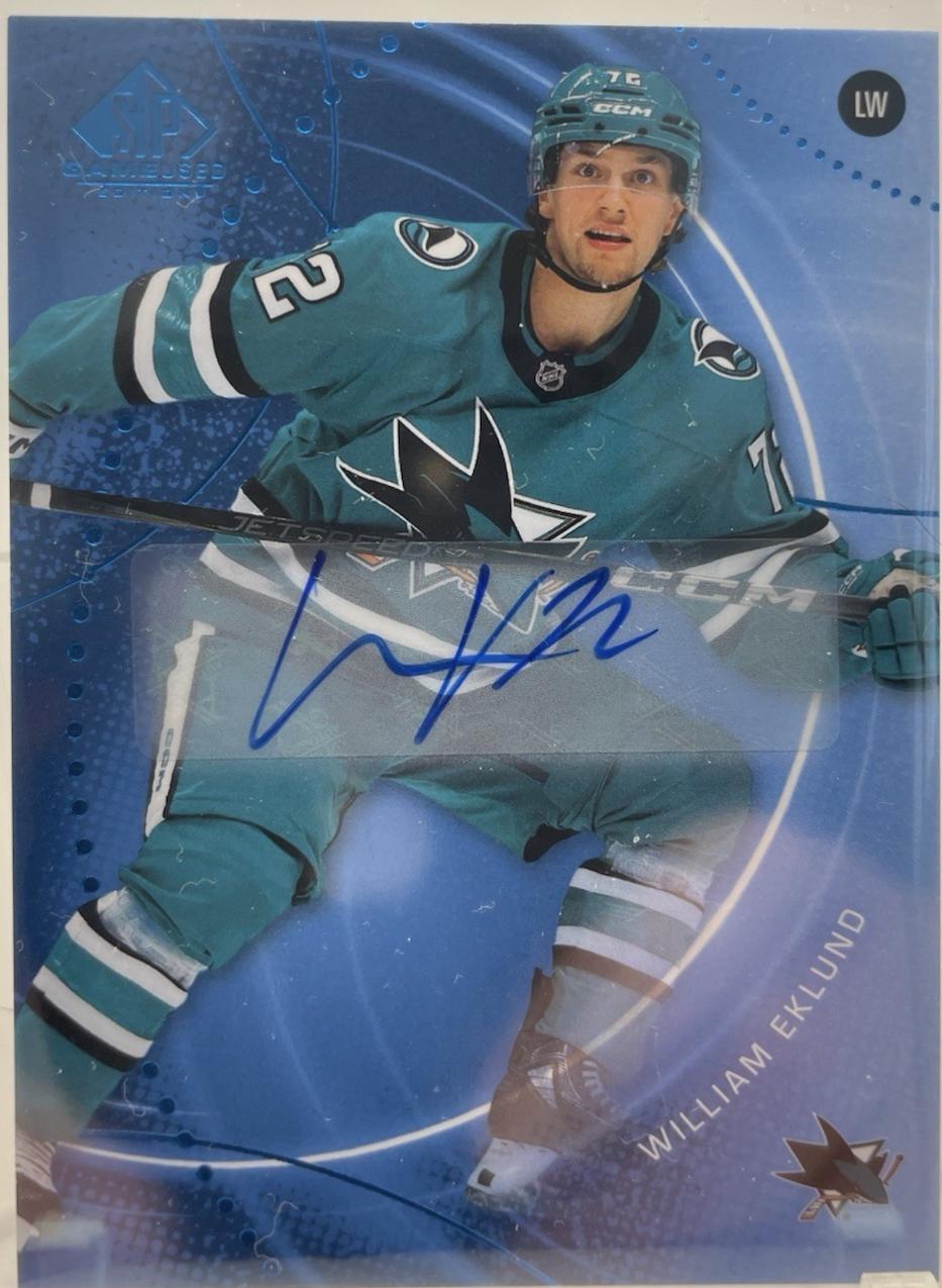 William Eklund [Blue Autograph] #120
