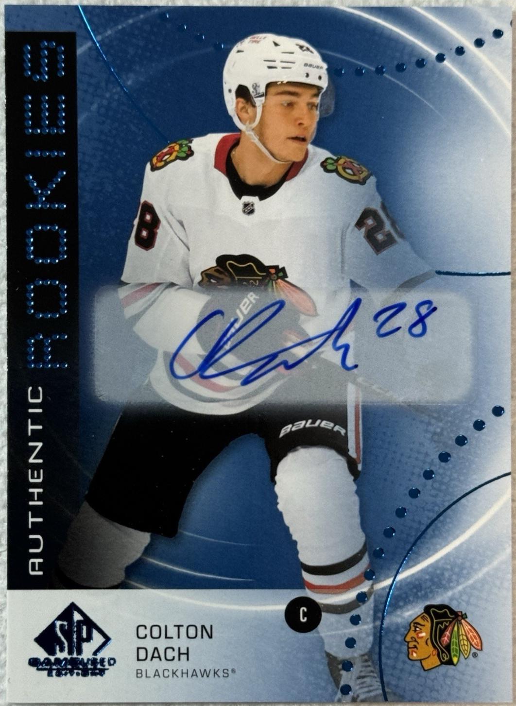 Colton Dach [Blue Autograph] #AR-CD
