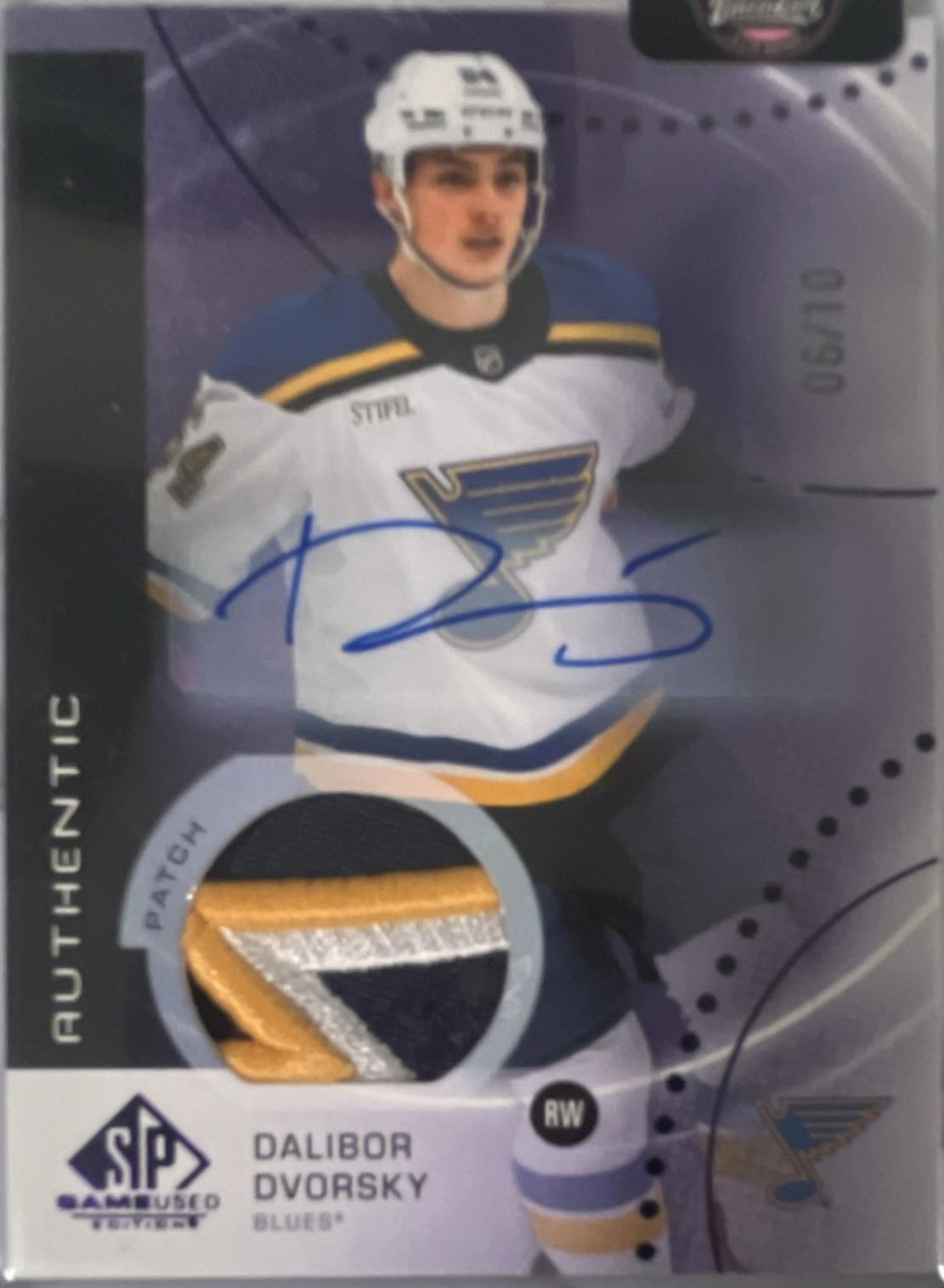 Dalibor Dvorsky [Purple Autograph Patch] #AR-DV