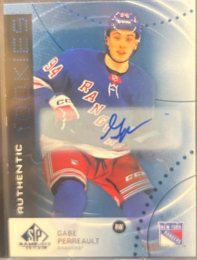 Gabe Perreault [Blue Autograph] #AR-GP