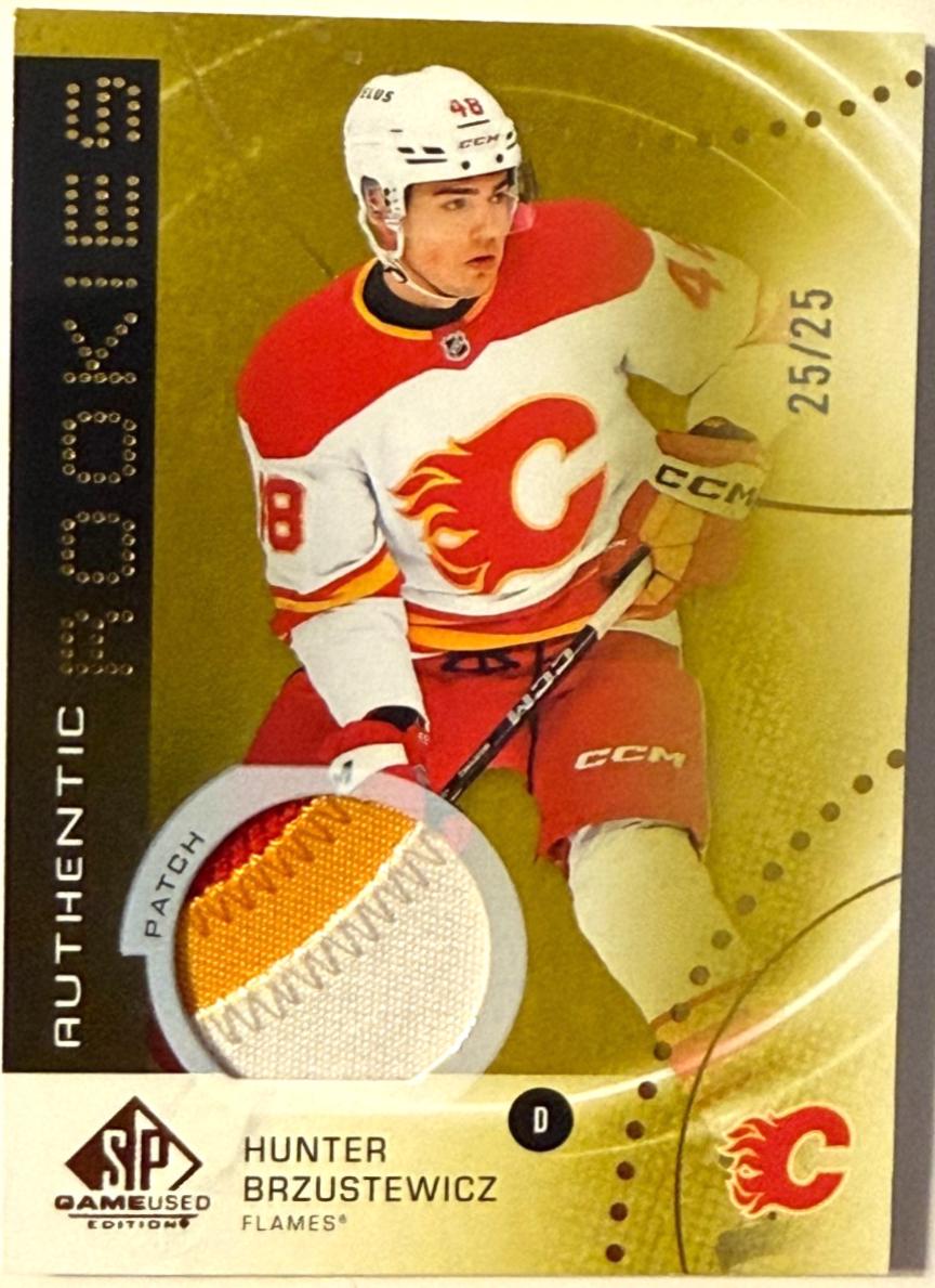 Hunter Brzustewicz [Gold Patch Red Jersey] #AR-HB