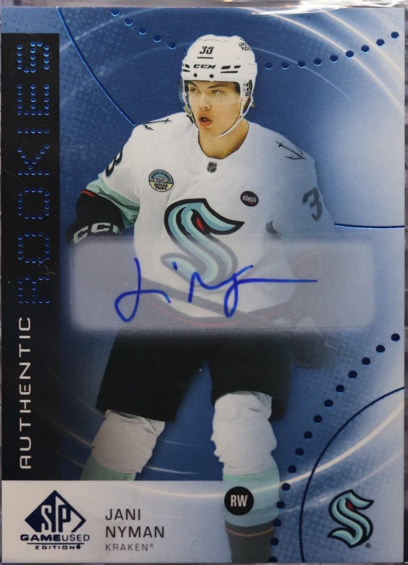 Jani Nyman [Blue Autograph] #AR-JN