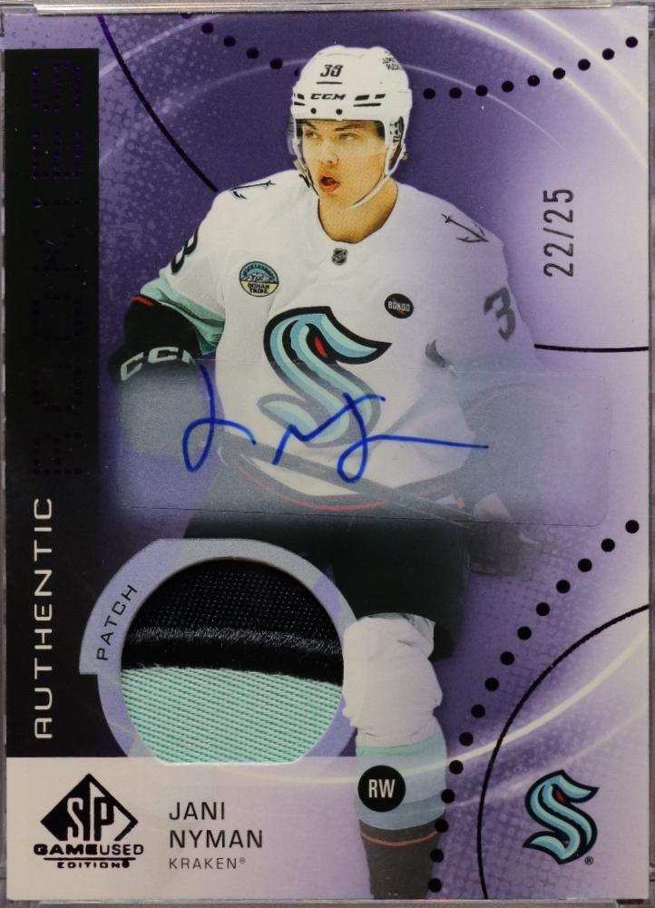 Jani Nyman [Purple Autograph Patch] #AR-JN