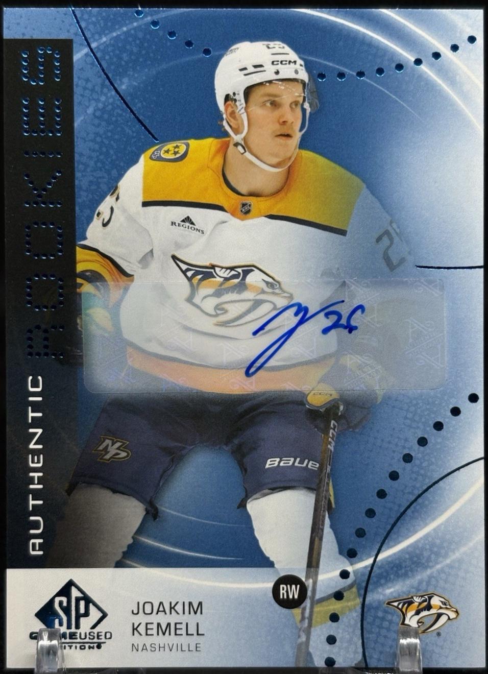 Joakim Kemell [Blue Autograph] #AR-JK