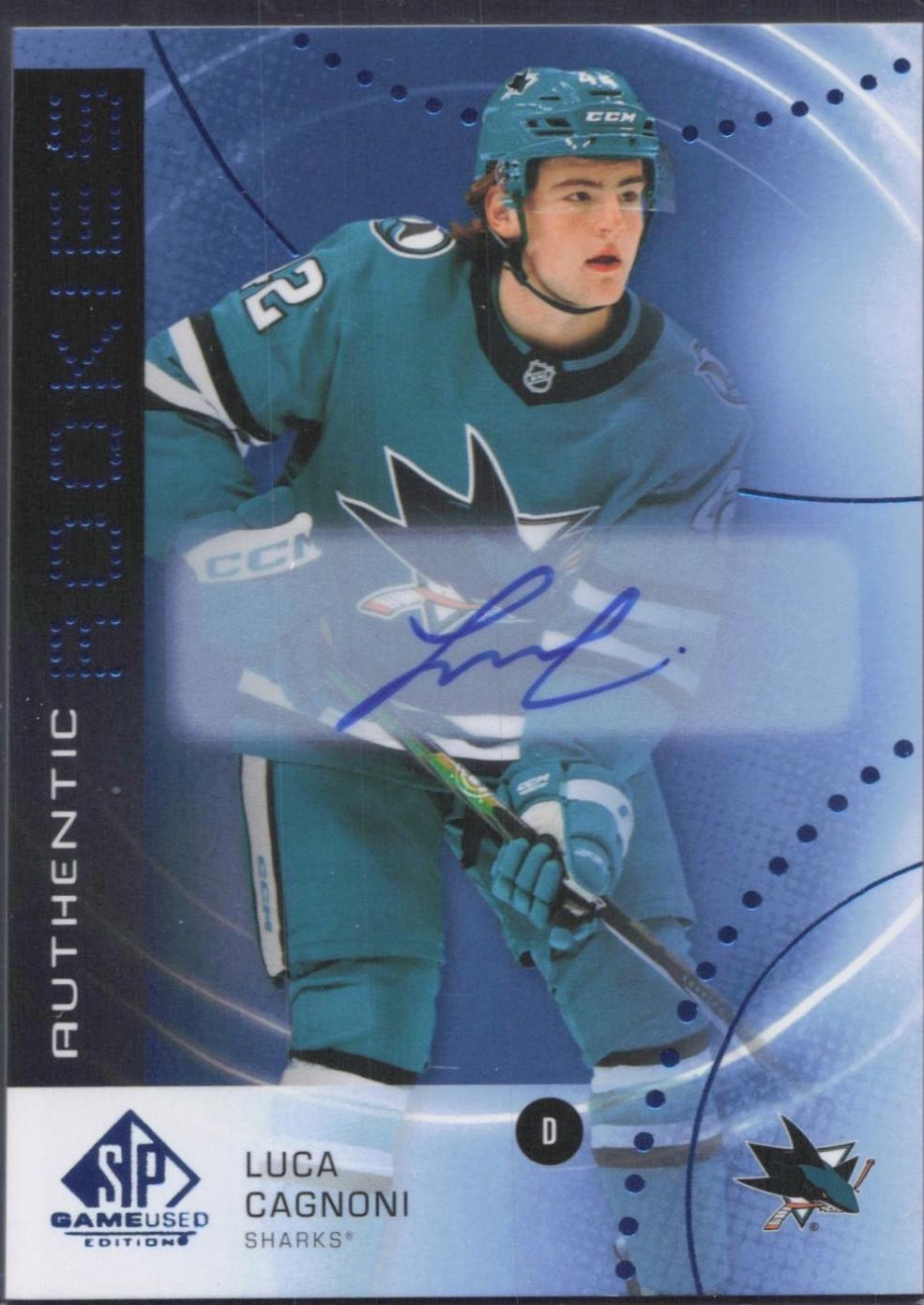 Luca Cagnoni [Blue Autograph] #AR-LC