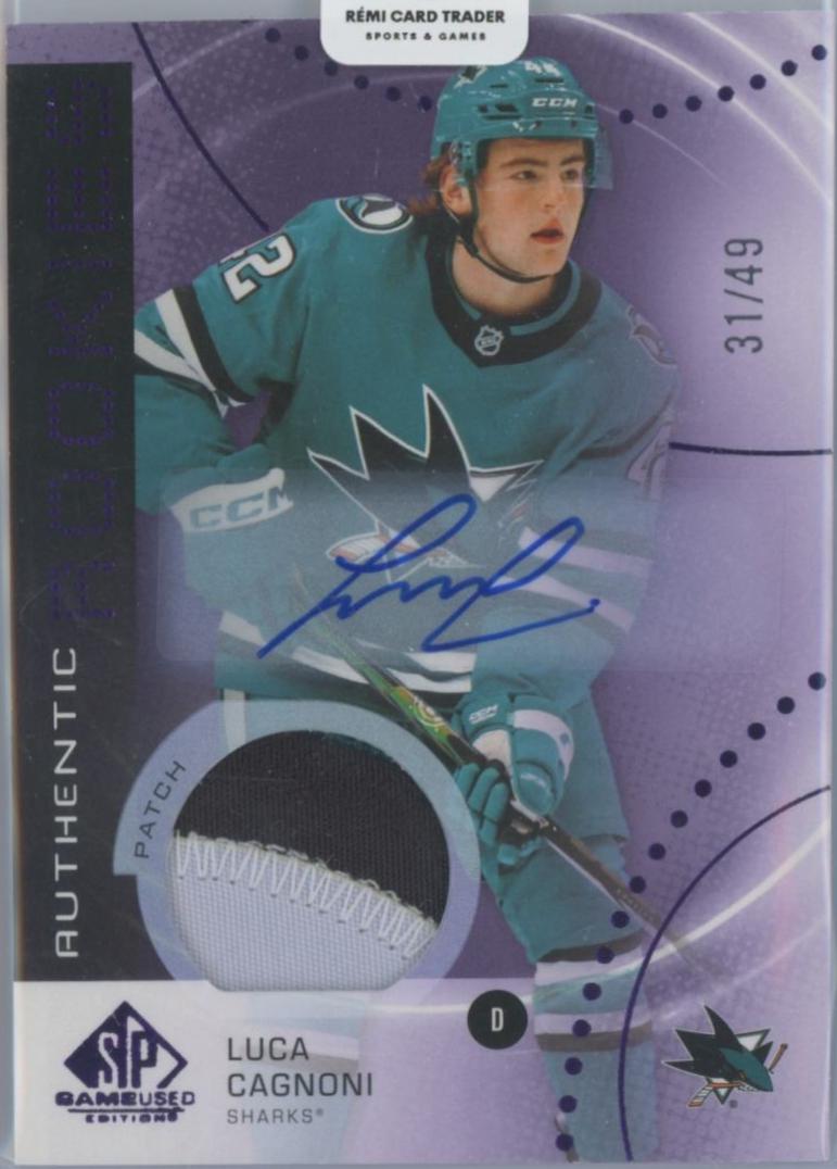 Luca Cagnoni [Purple Autograph Patch] #AR-LC