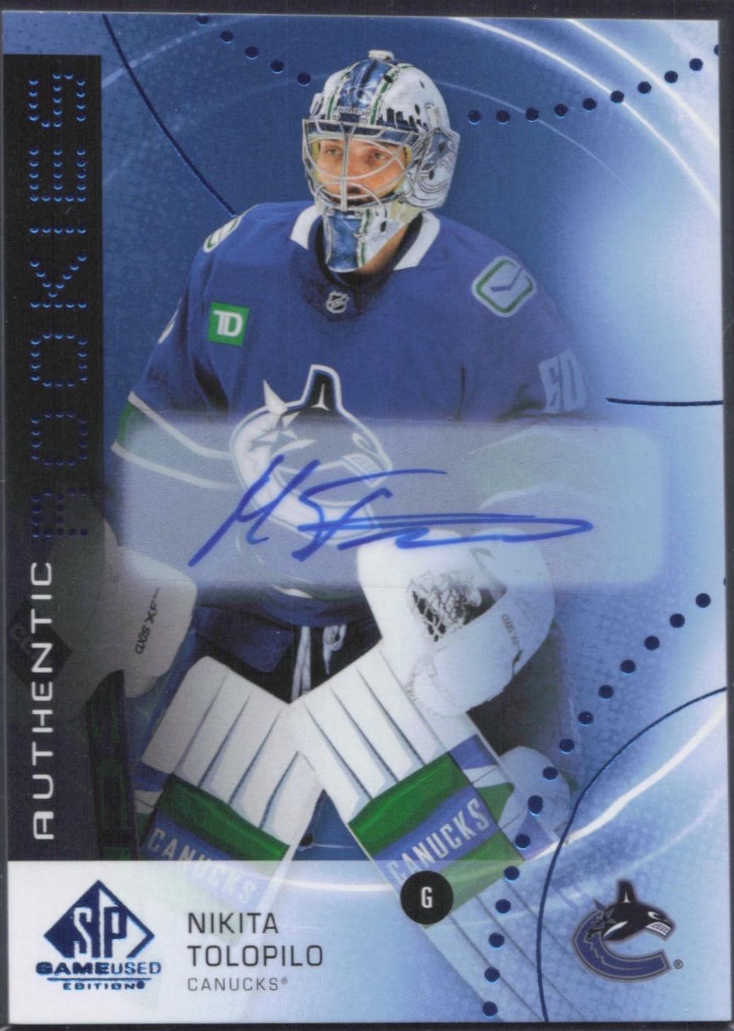 Nikita Tolopilo [Blue Autograph] #AR-NT