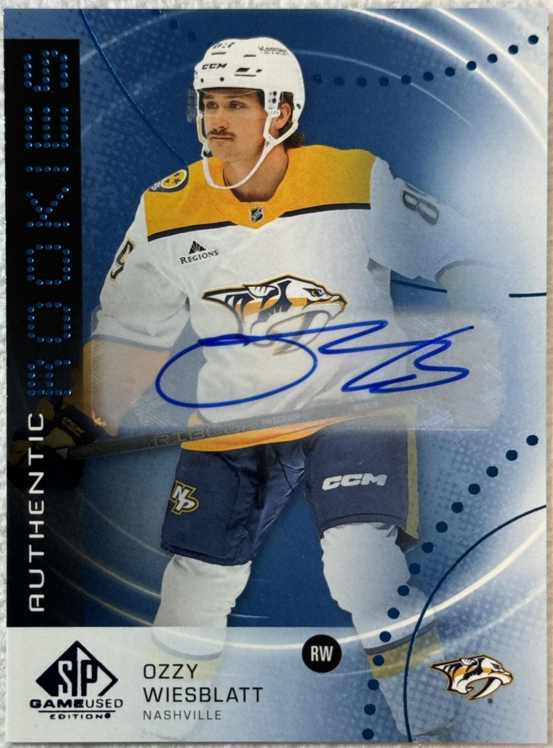 Ozzy Wiesblatt [Blue Autograph] #AR-OW