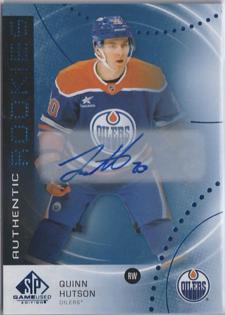 Quinn Hutson [Blue Autograph] #AR-QH