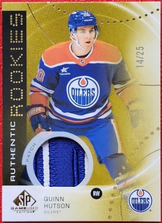 Quinn Hutson [Gold Patch Red Jersey] #AR-QH