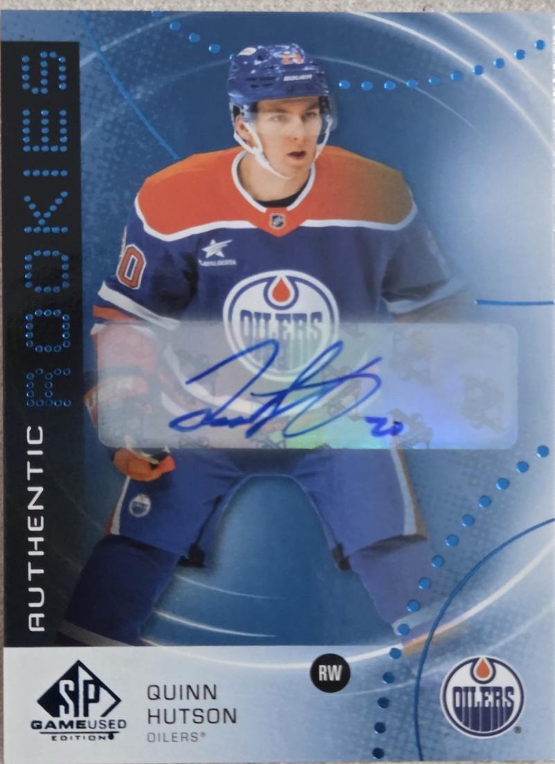 Quinn Hutson [Rainbow Autograph] #AR-QH