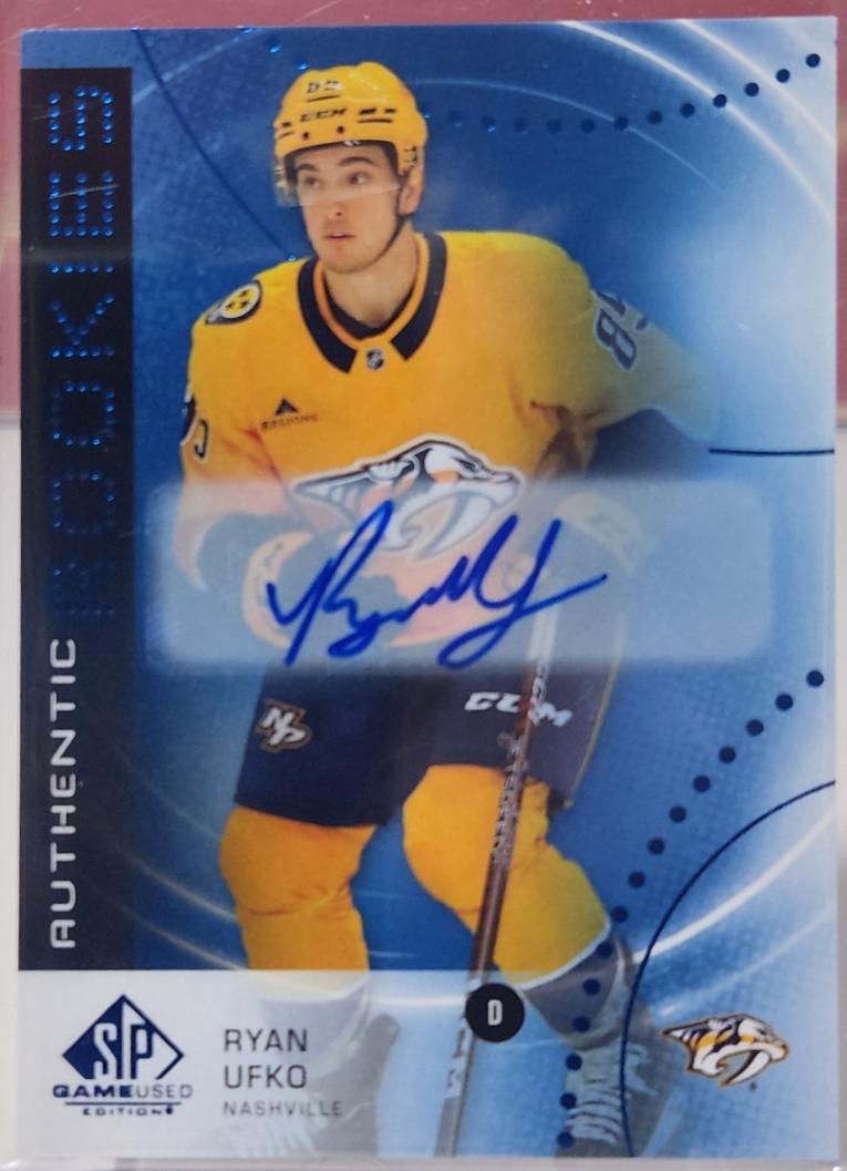 Ryan Ufko [Blue Autograph] #AR-RU