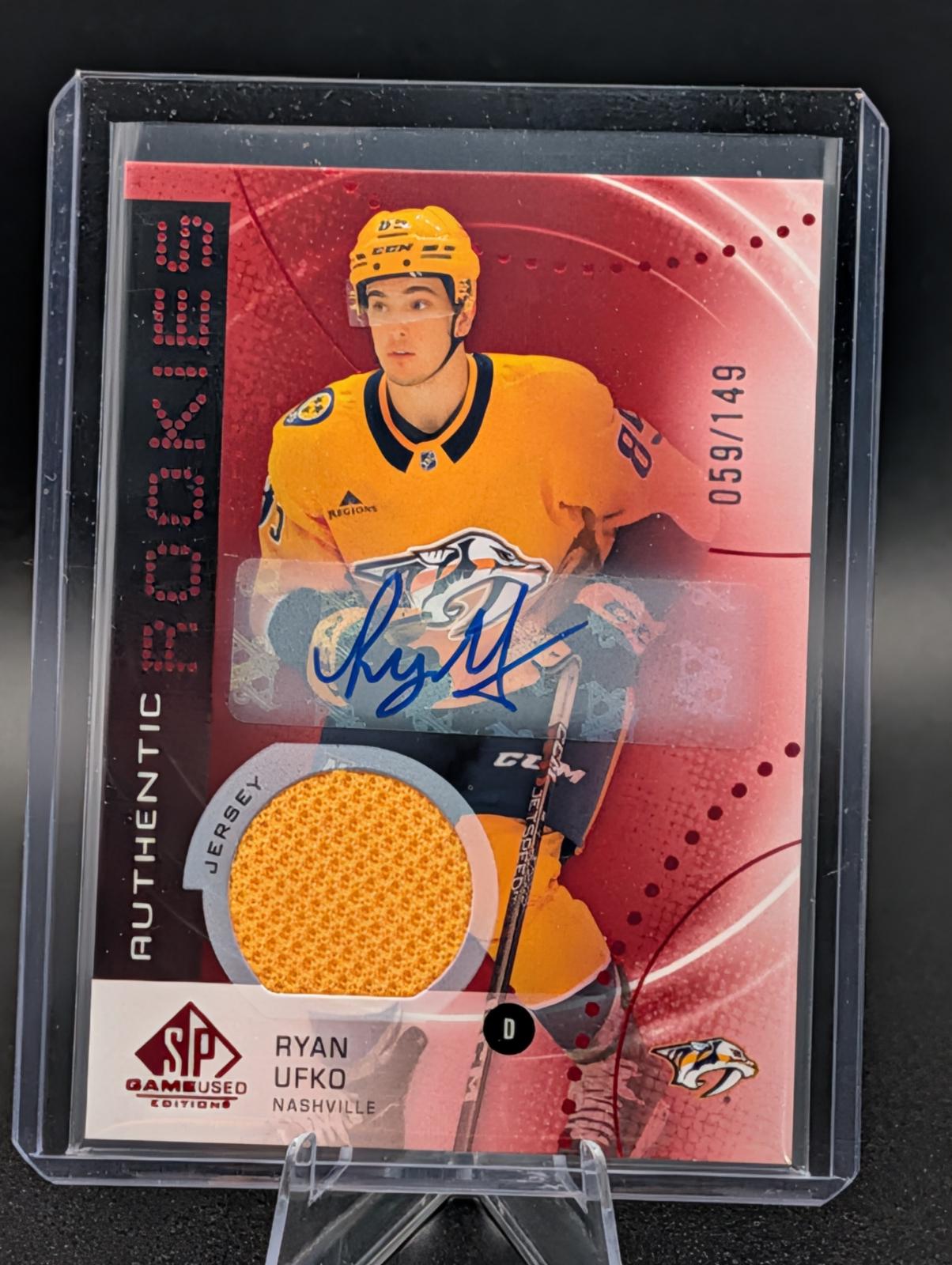 Ryan Ufko [Red Autograph Jersey] #AR-RU