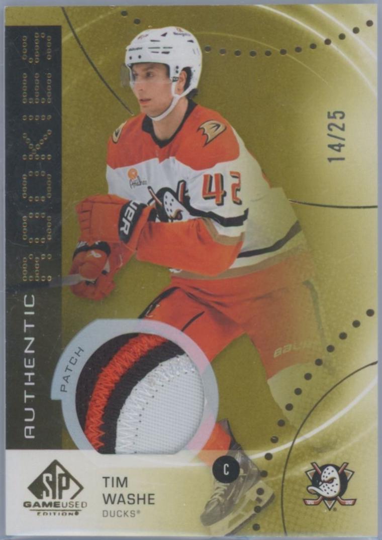 Tim Washe [Gold Patch Red Jersey] #AR-TW