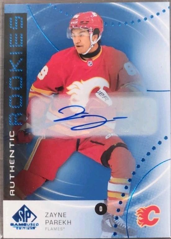 Zayne Parekh [Blue Autograph] #AR-ZP