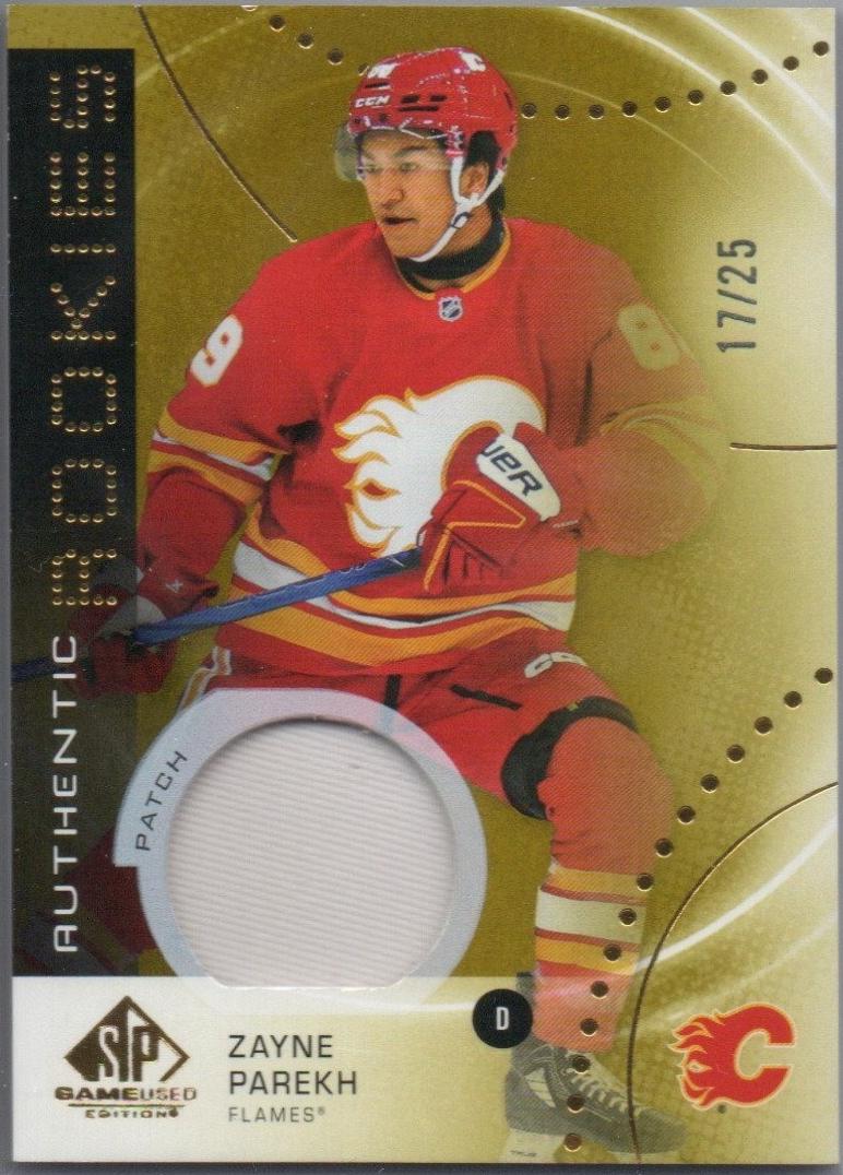 Zayne Parekh [Gold Patch Red Jersey] #AR-ZP