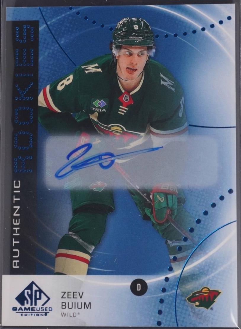 Zeev Buium [Blue Autograph] #AR-ZB