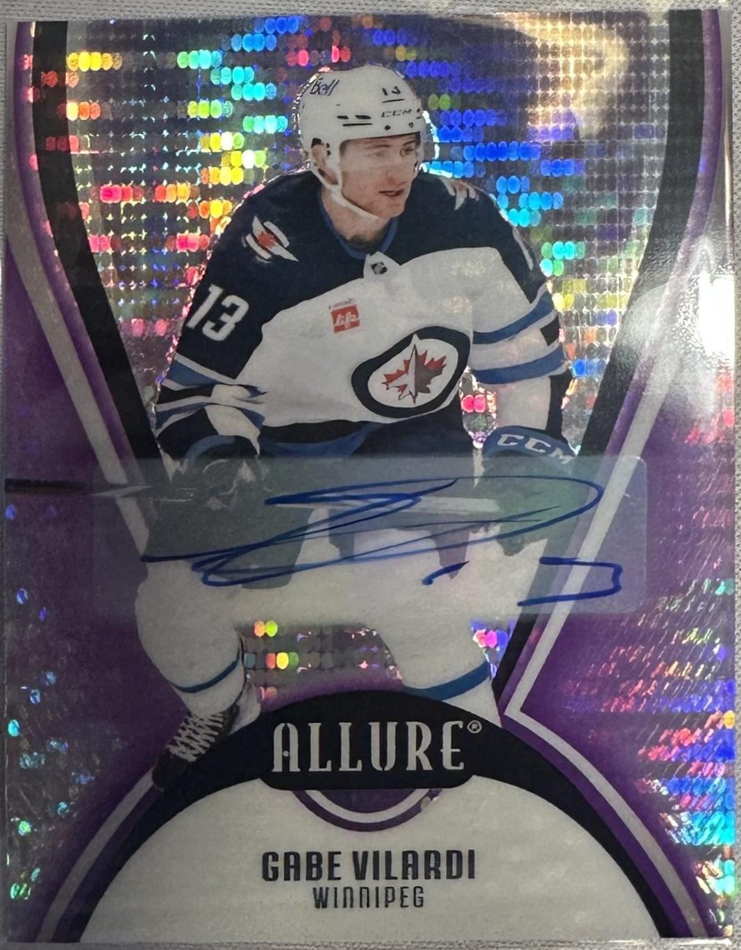Gabe Vilardi [Purple Diamond Autograph] #51