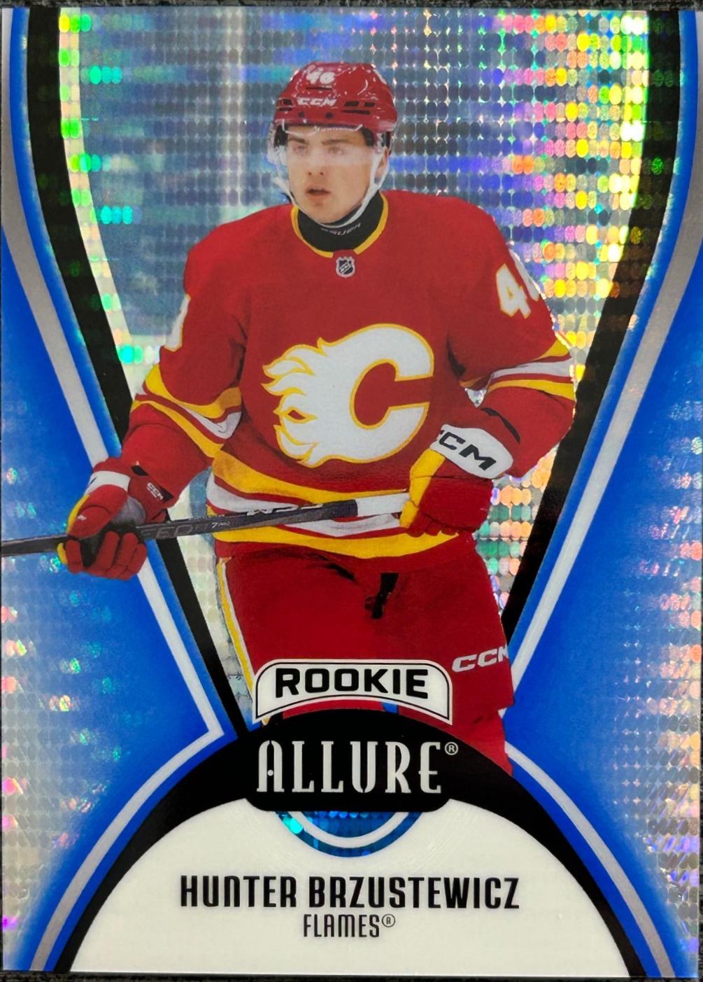 Hunter Brzustewicz [Blue Line] #129