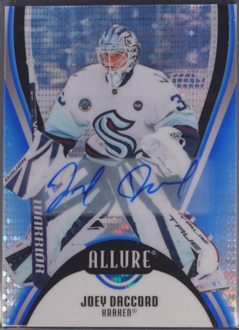 Joey Daccord [Blue Line Autograph] #58