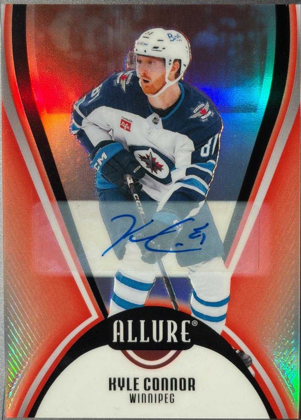 Kyle Connor [Red Rainbow Autograph] #28