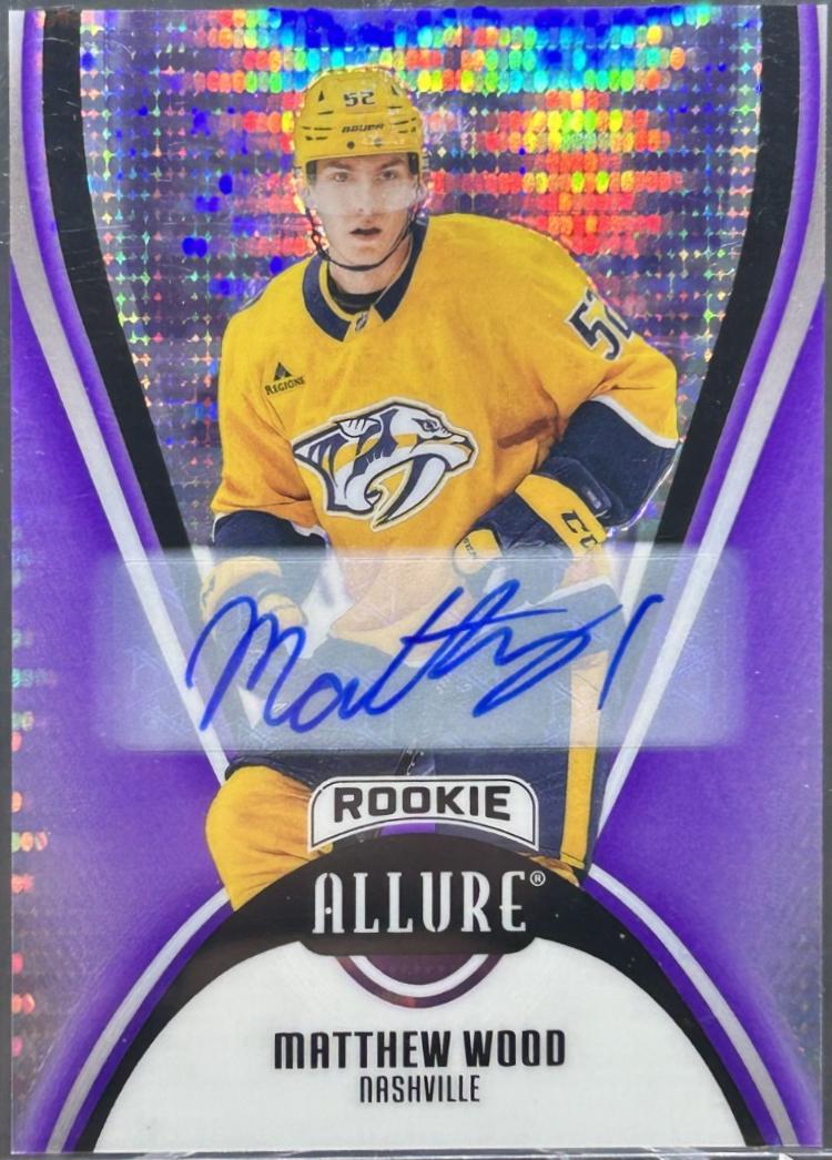 Matthew Wood [Purple Diamond Autograph] #119