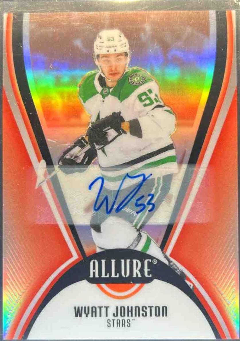 Wyatt Johnston [Red Rainbow Autograph] #52