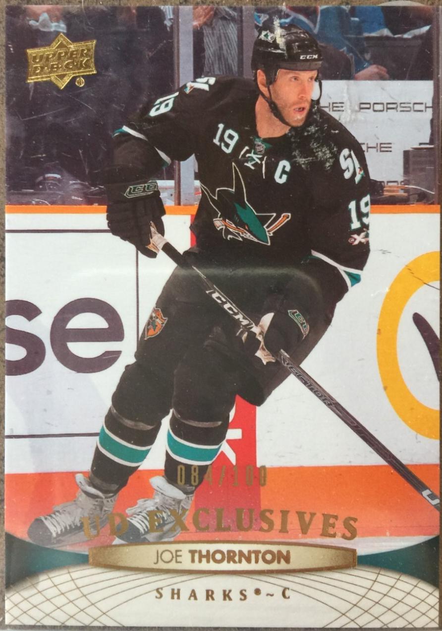 Joe Thornton [UD Exclusives] #39