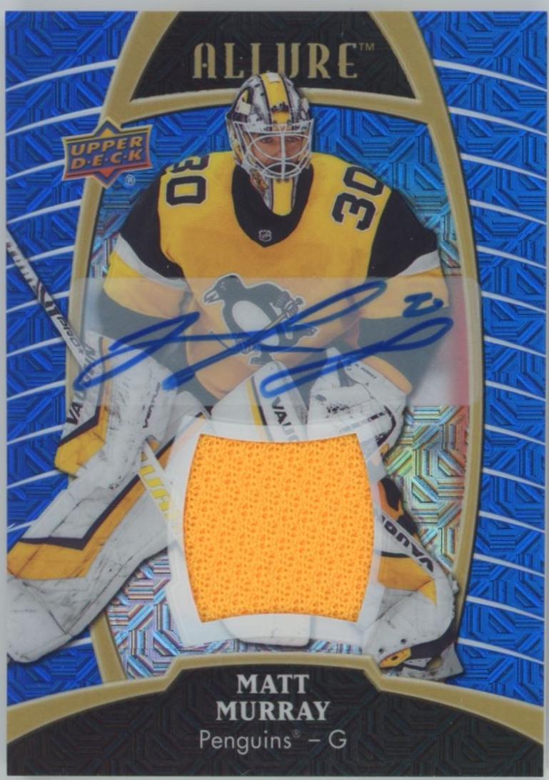 Matt Murray [Blue Line Autograph Jersey Relic] #13