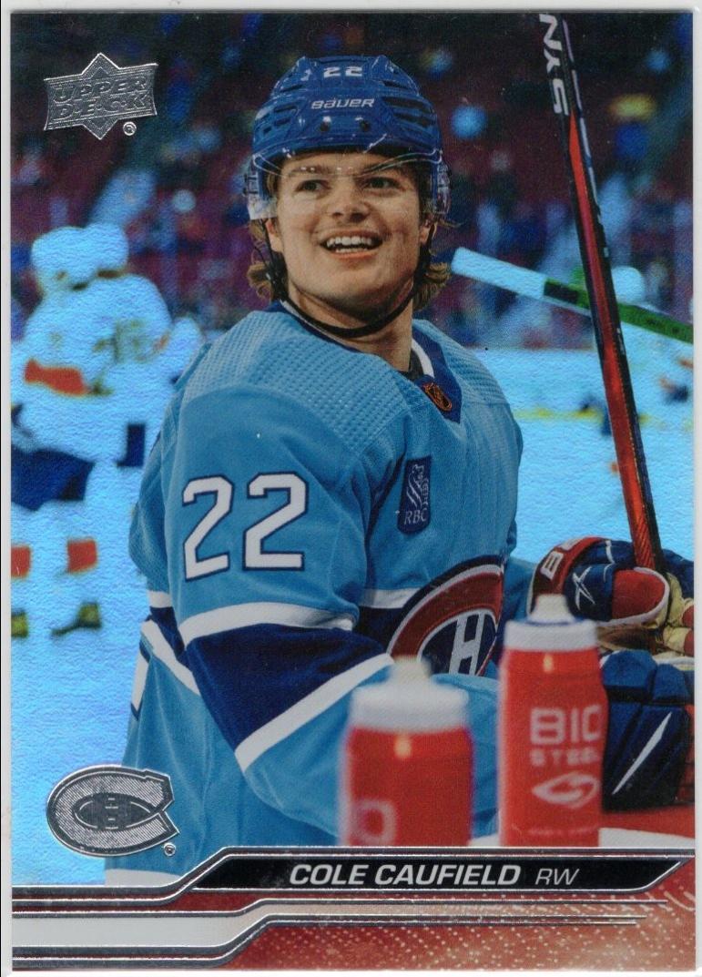 Cole Caufield [Silver Foil] #347