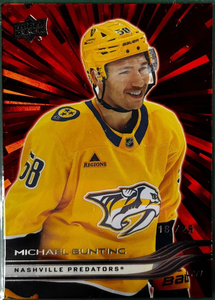 Michael Bunting [Outburst Red] #348