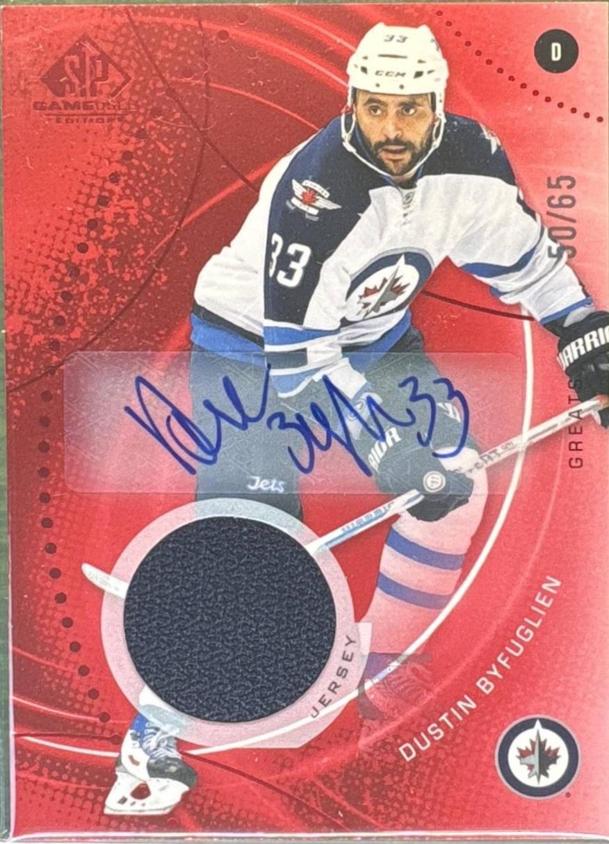 Dustin Byfuglien [Red Auto Jersey] #115