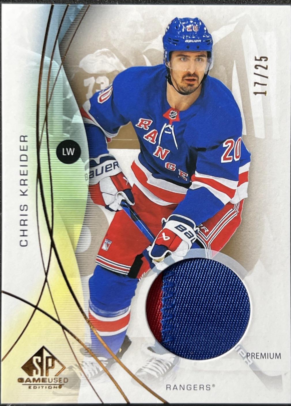 Mika Zibanejad [Gold Premium Memorabilia] #73