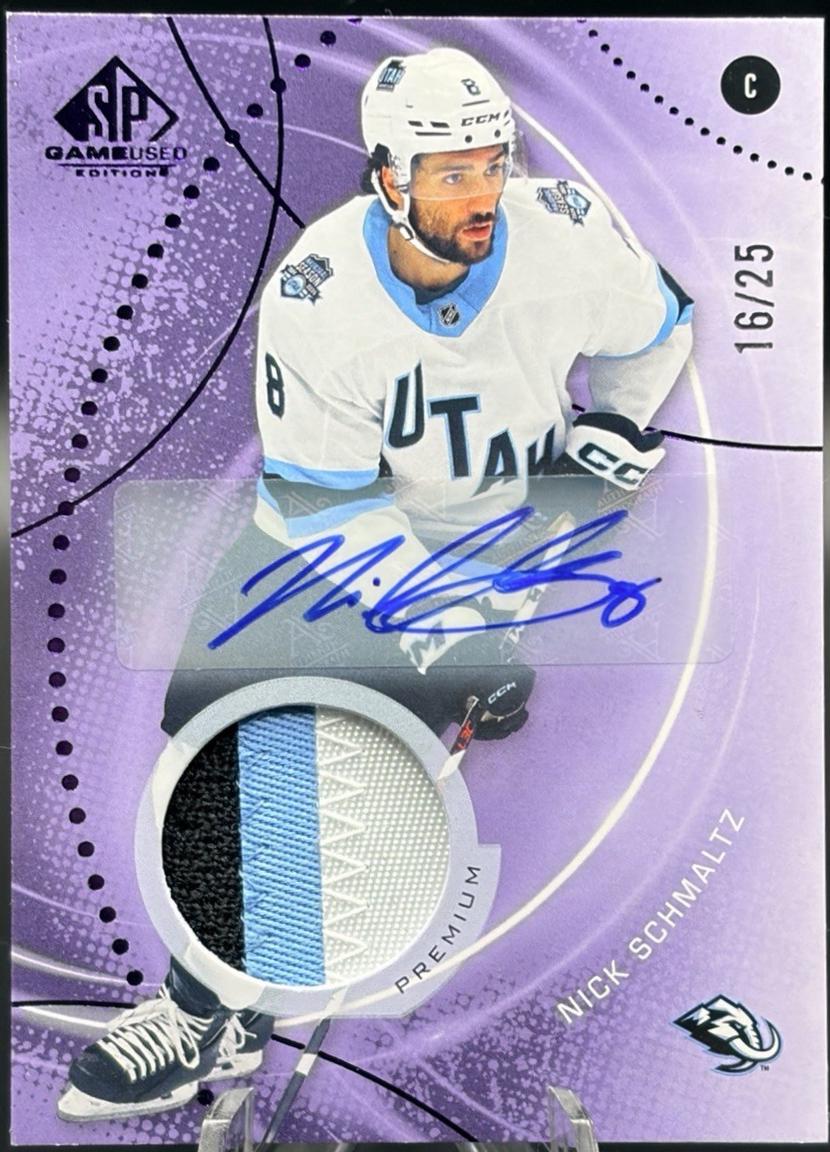 Nick Schmaltz [Purple Auto Premium Memorabilia] #67
