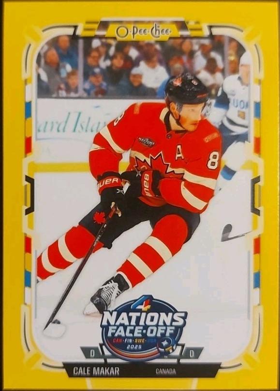 Cale Makar [Yellow Border] #528