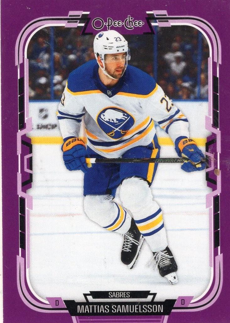 Mattias Samuelsson [Purple Border] #76