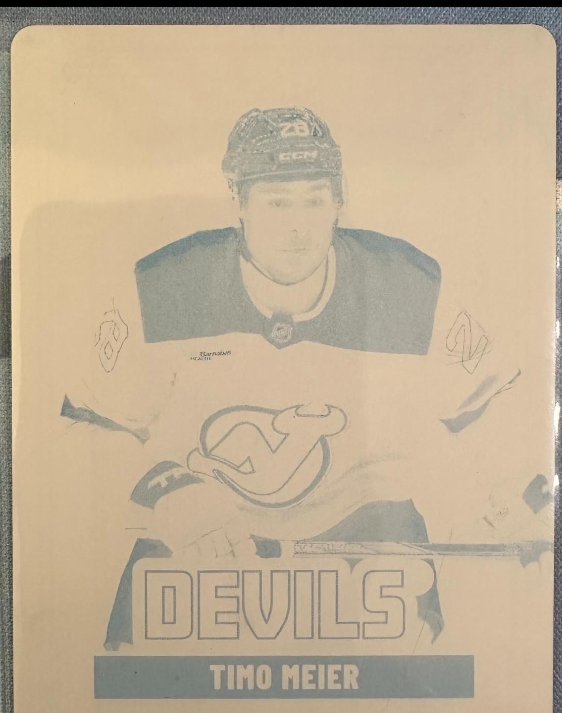 Timo Meier [Retro Printing Plate] #118