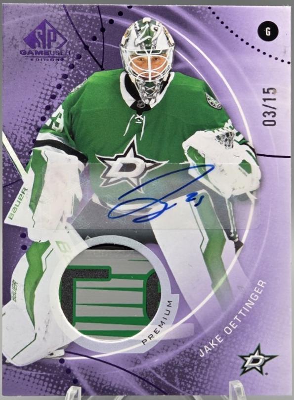 Jake Oettinger [Purple Autograph] #192