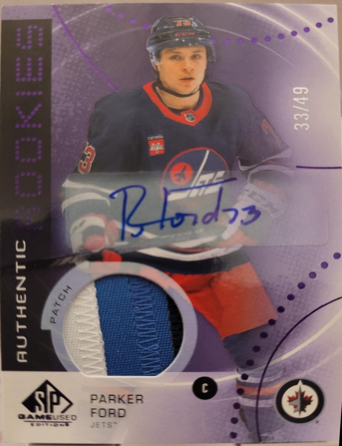 Parker Ford [Purple Autograph Patch] #AR-PF