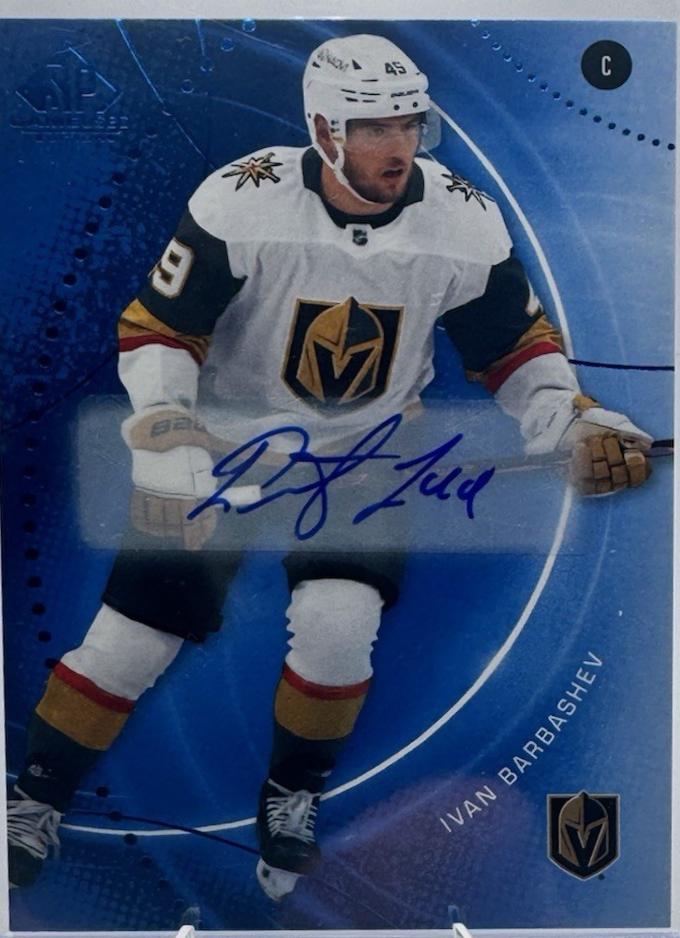 Ivan Barbashev [Blue Autograph] #6