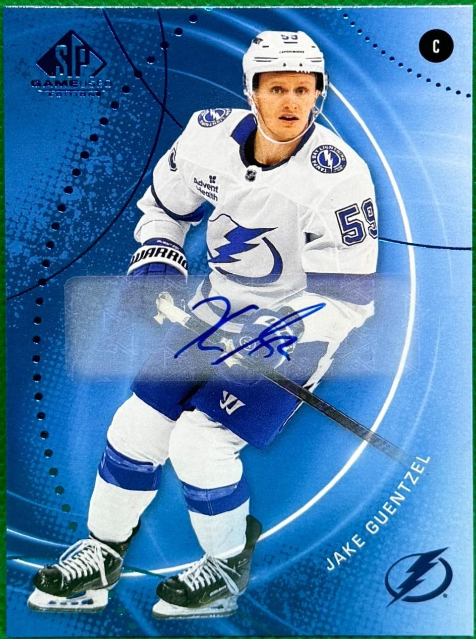 Jake Guentzel [Blue Autograph] #168