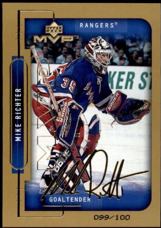 Mike Richter [Gold Script] #133