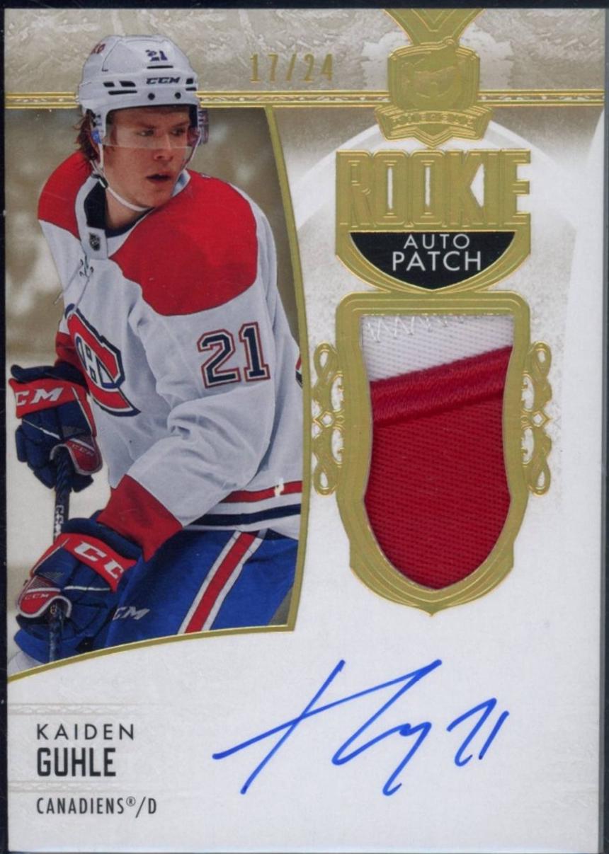 Kaiden Guhle [Gold Foil Patch Autograph] #119