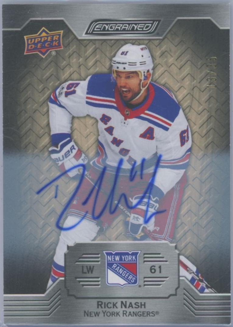 Rick Nash [White Birch Autograph] #82