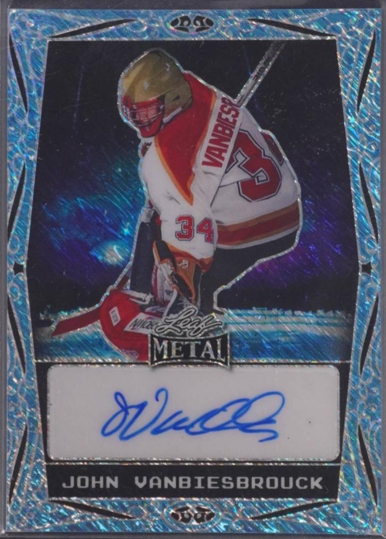 John Vanbiesbrouck [Light Blue Diagonal Shimmer] #BA-JV1