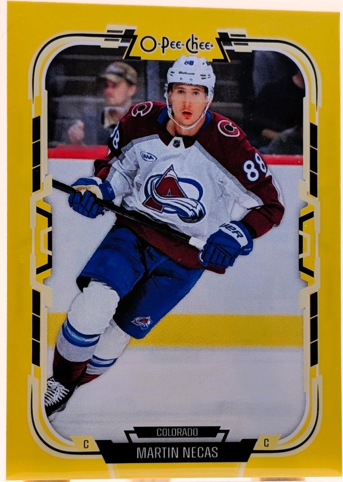 Martin Necas [Yellow Border] #141