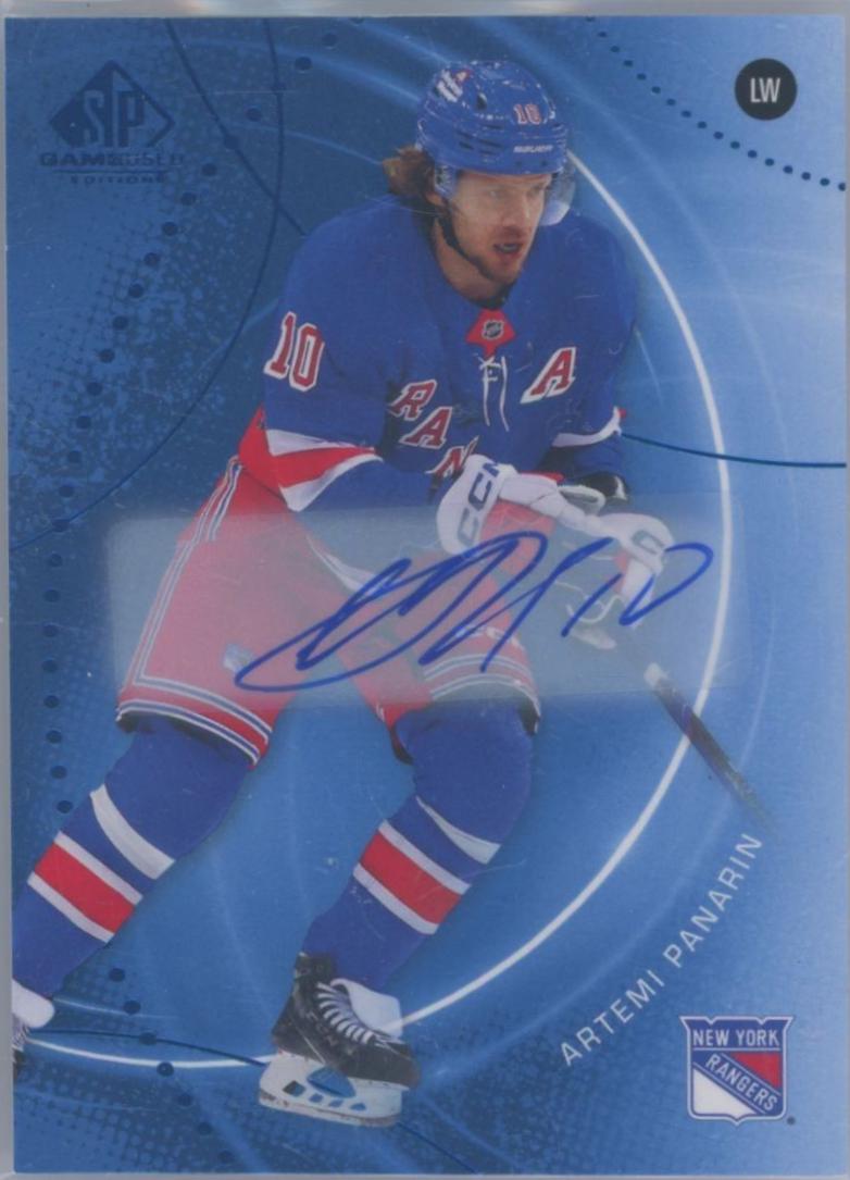 Artemi Panarin [Blue Autograph] #49