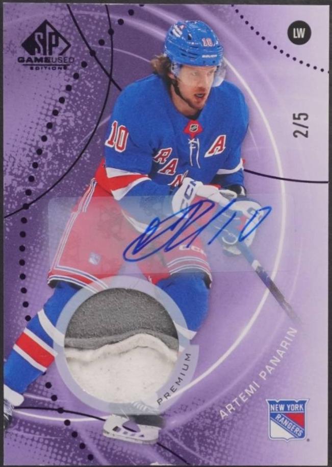 Artemi Panarin [Purple Autograph] #49