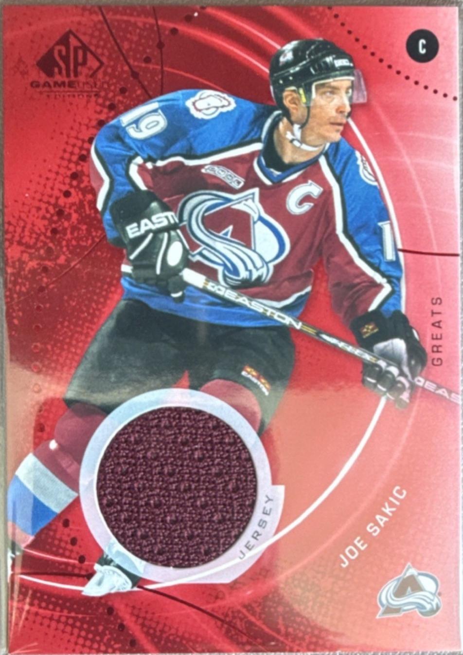 Joe Sakic [Red Jersey] #107