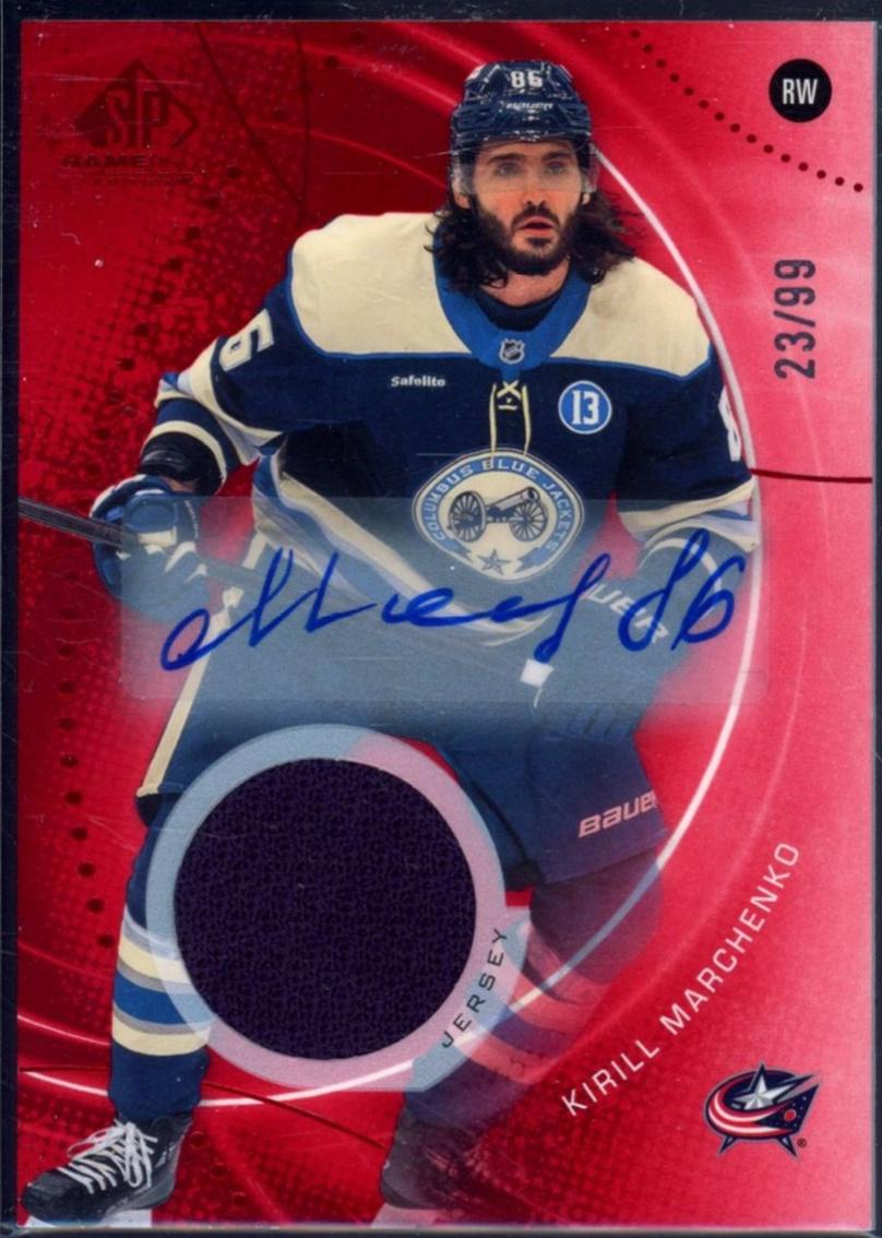 Kirill Marchenko [Red Auto Jersey] #55